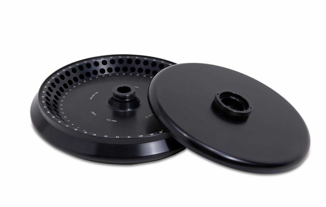 C63137_VF 100.2 Fixed-Angle Rotor, 100 x 2 mL, 6,500 rpm, 7,145 x g (Inner) / 7,713 x g (outer)